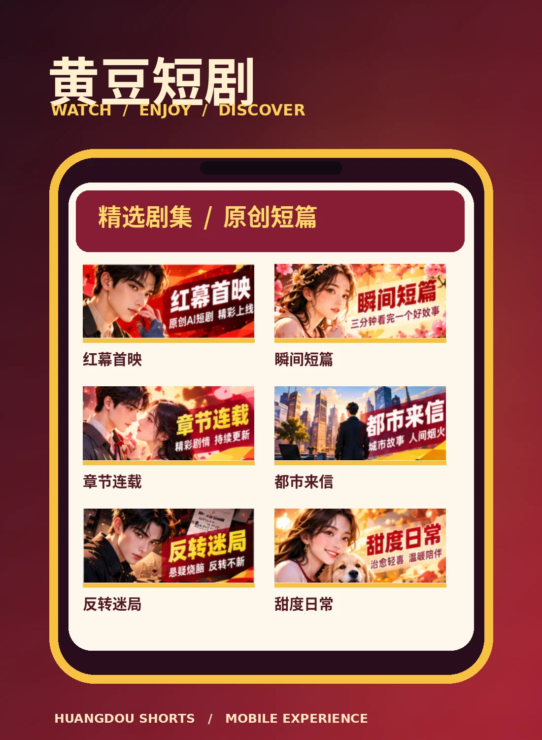移动剧场与品牌帮助专题视觉